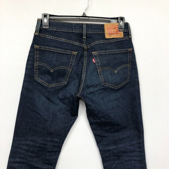 Levi's 541 Athletic Taper Fit Jeans Men Size 30x32 Dark Blue Denim B195 -5 - Picture 16 of 16
